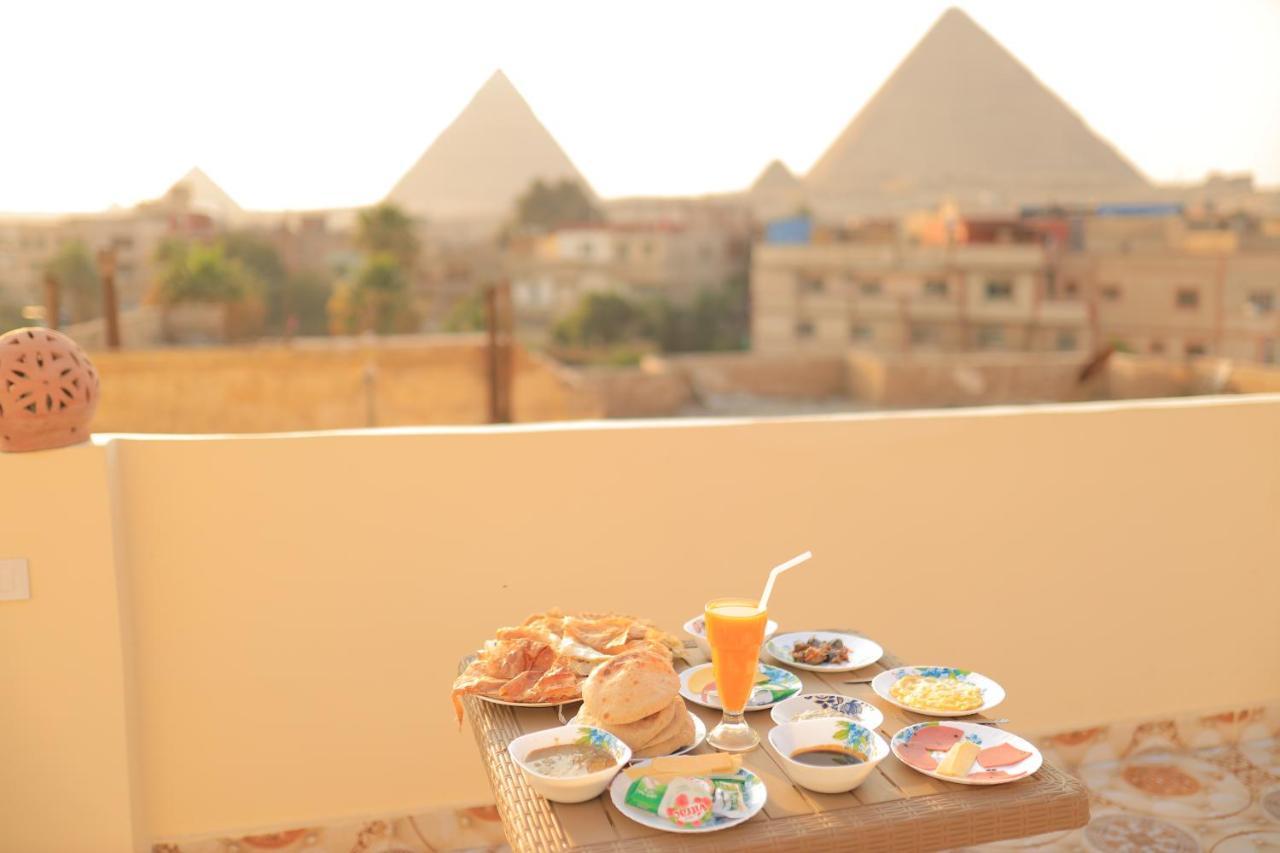 Magic Golden Pyramids View Hotell Kafret el-Gabal Eksteriør bilde