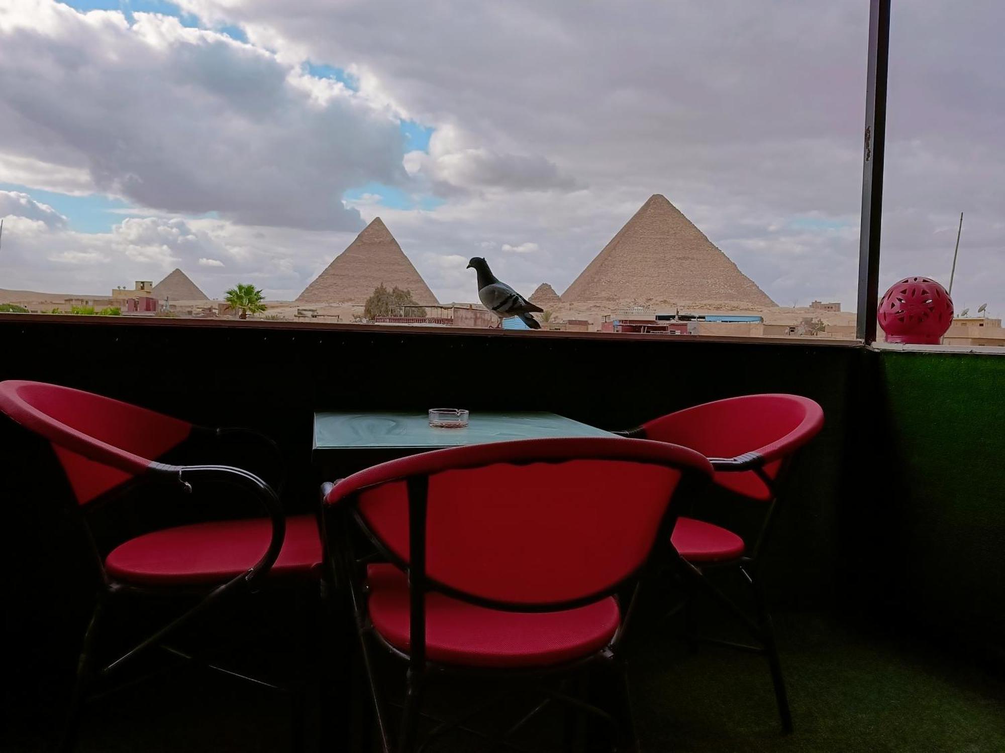 Magic Golden Pyramids View Hotell Kafret el-Gabal Eksteriør bilde