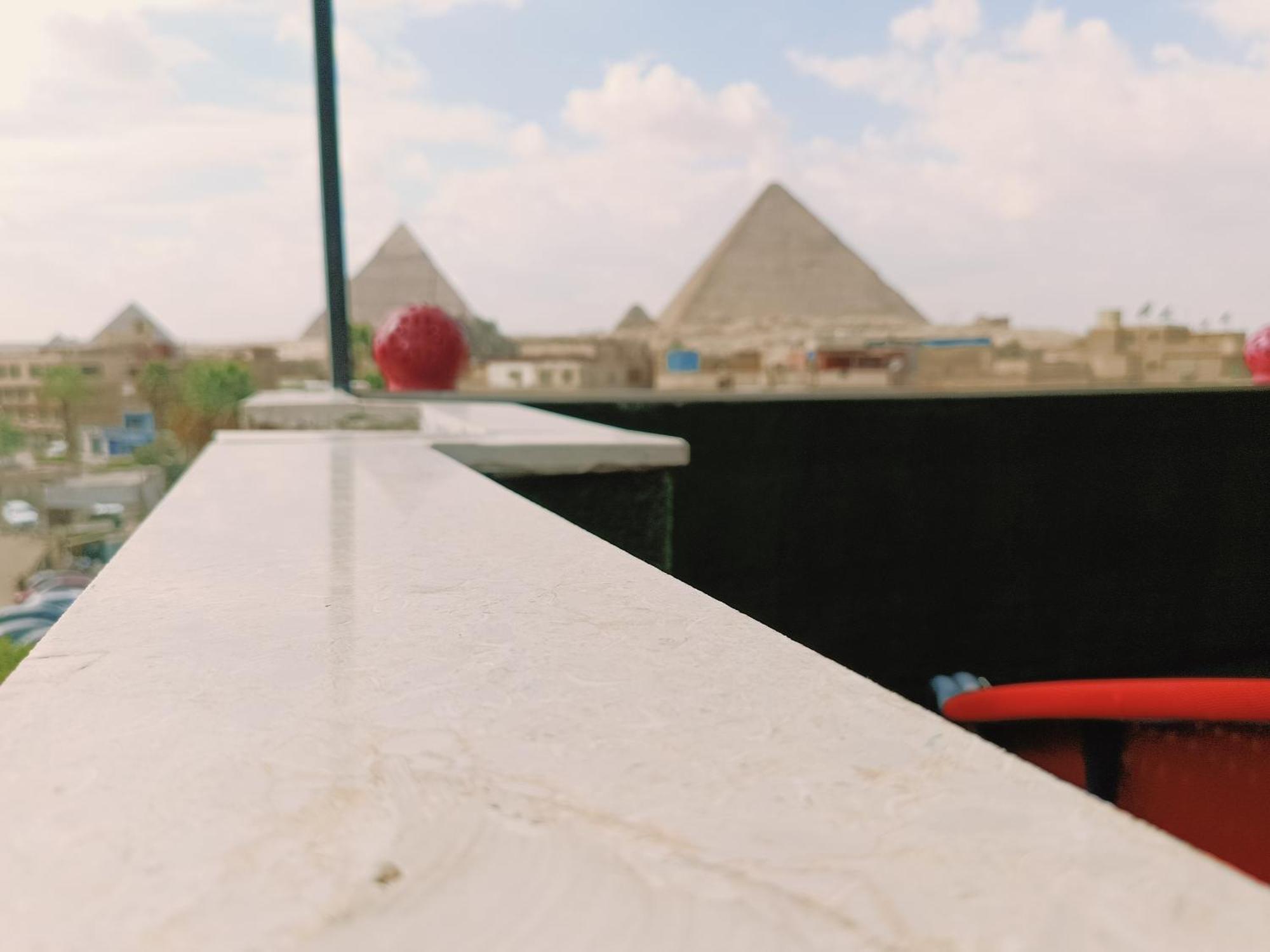 Magic Golden Pyramids View Hotell Kafret el-Gabal Eksteriør bilde