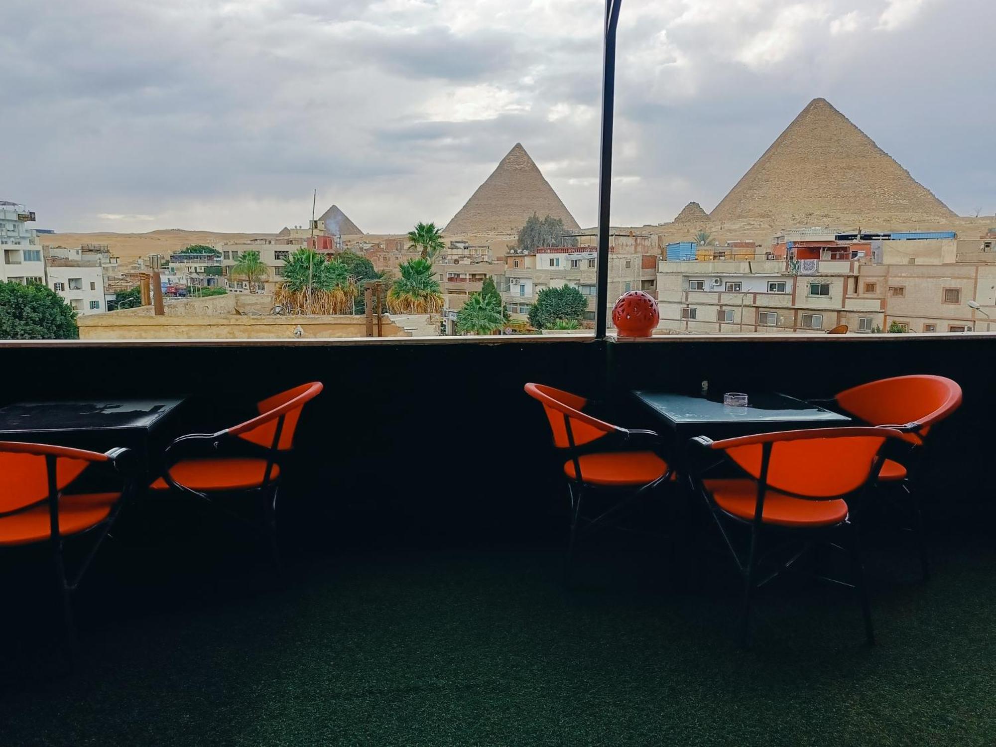 Magic Golden Pyramids View Hotell Kafret el-Gabal Eksteriør bilde