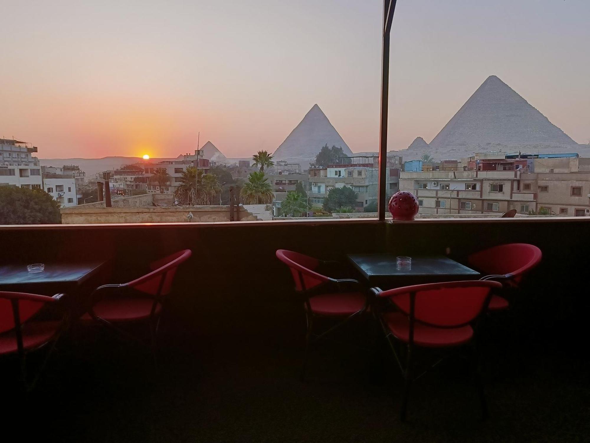 Magic Golden Pyramids View Hotell Kafret el-Gabal Eksteriør bilde