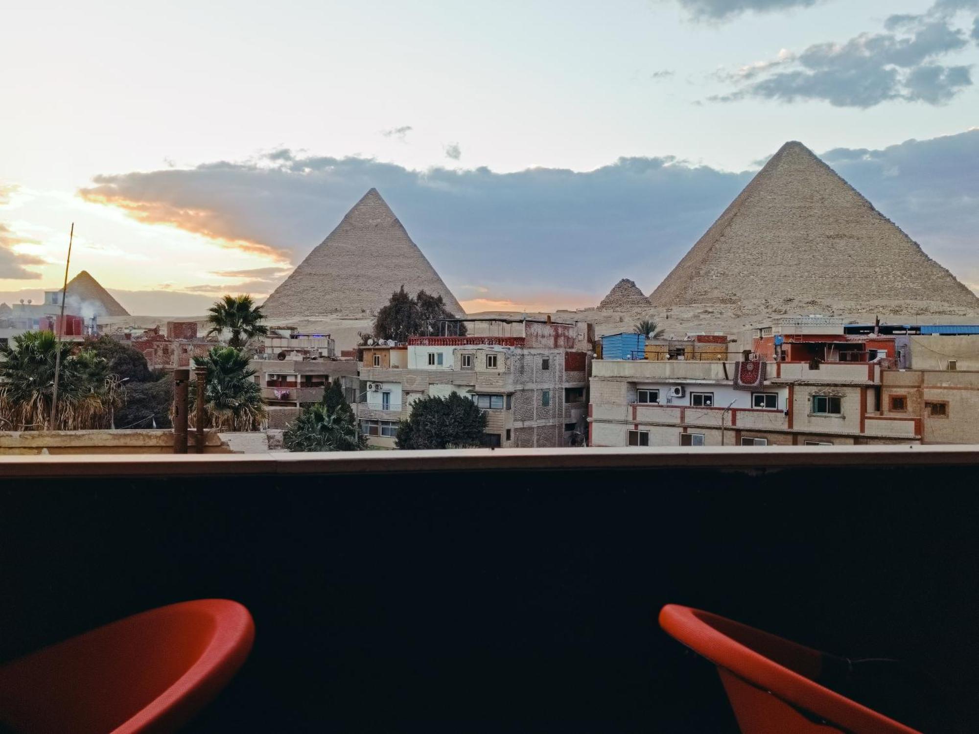 Magic Golden Pyramids View Hotell Kafret el-Gabal Eksteriør bilde