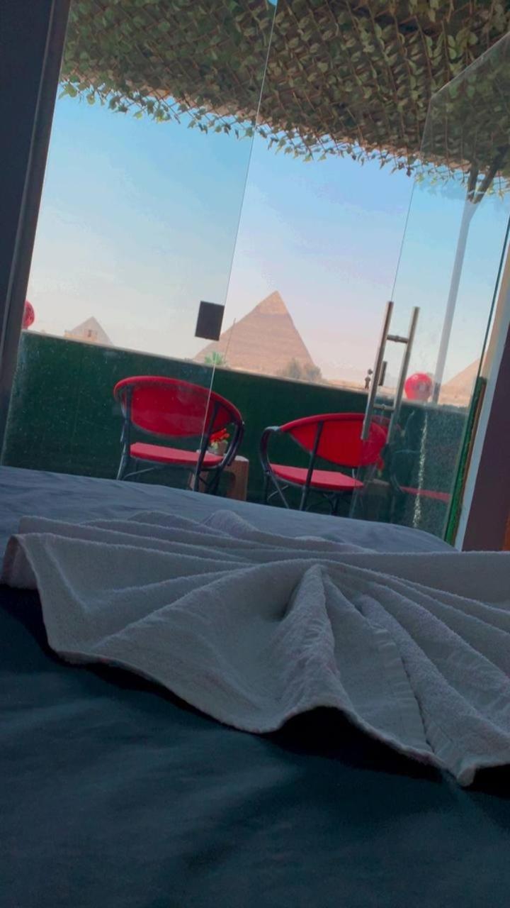 Magic Golden Pyramids View Hotell Kafret el-Gabal Eksteriør bilde