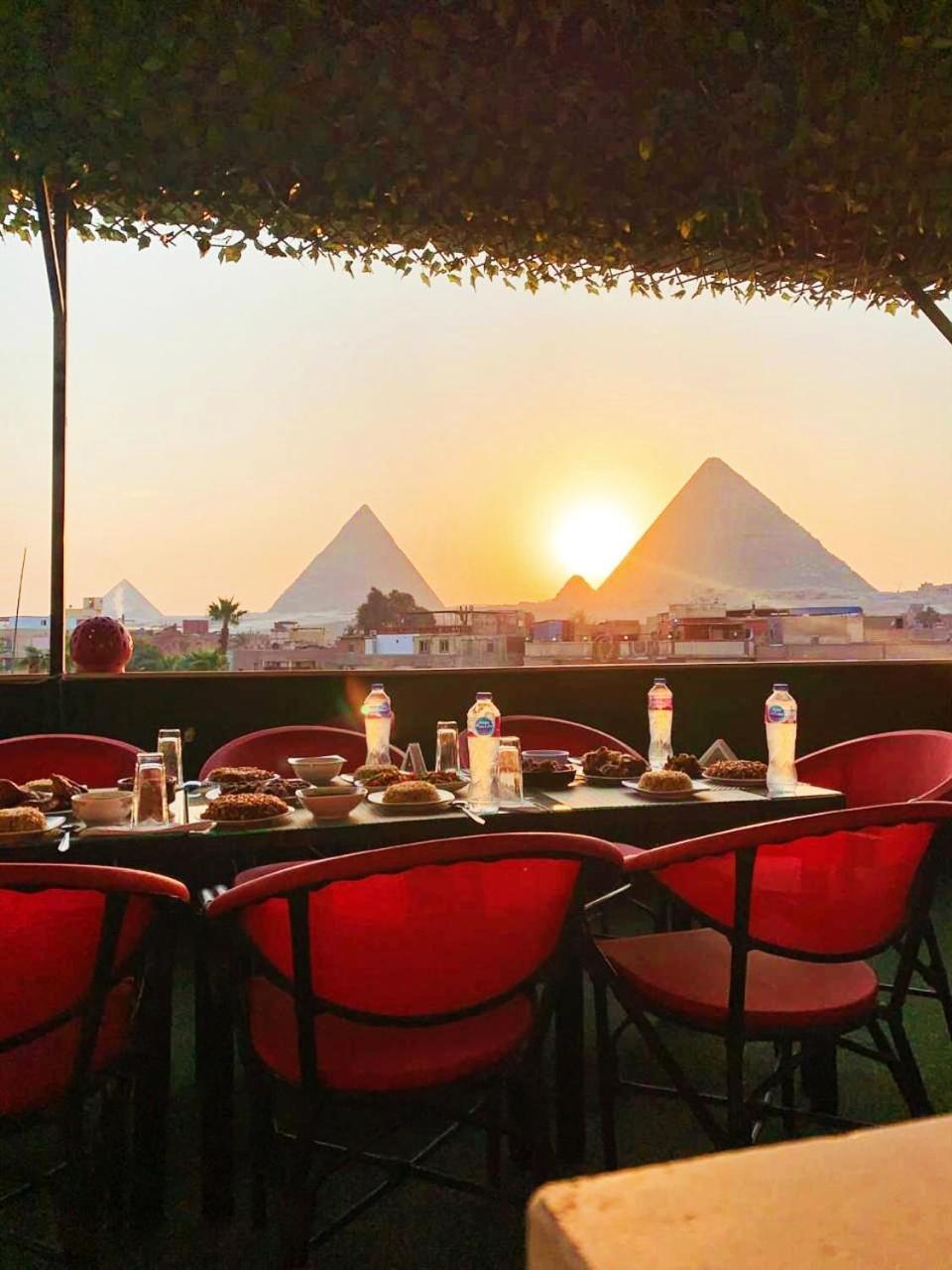 Magic Golden Pyramids View Hotell Kafret el-Gabal Eksteriør bilde